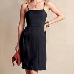 ⬇️⬇️Canvas Black Pleated Ballet Cocktail Dress